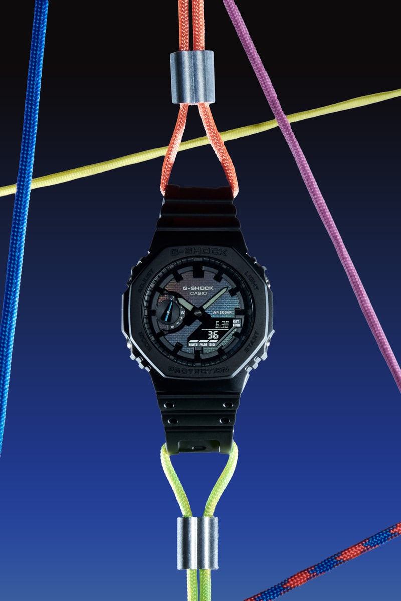 G-SHOCK 最新「Rainbow Brick Wall」系列正式登場