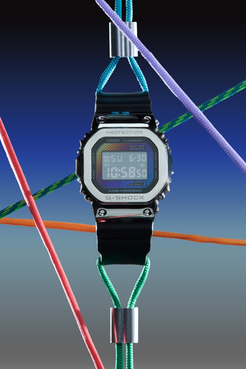 G-SHOCK 最新「Rainbow Brick Wall」系列正式登場