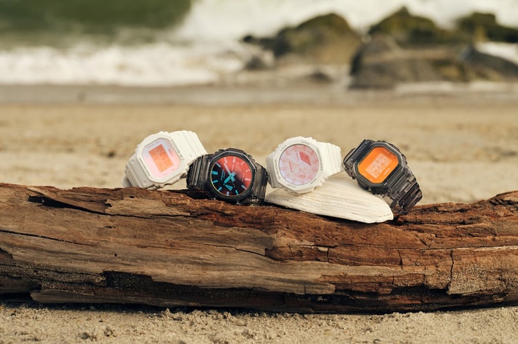 盛夏海灘色彩 G-SHOCK 最新 Beach Time Lapse 系列正式登場