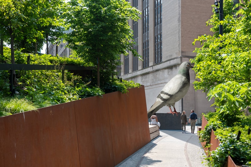 這隻巨型「鴿子」為何出現在紐約 High Line？